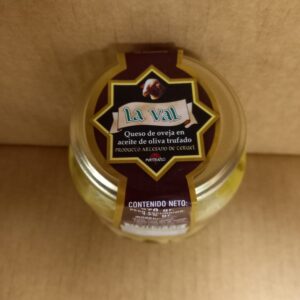 QUESO EN ACEITE DE OLIVA TRUFADO LA VAL
