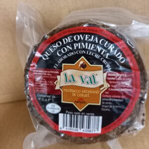 QUESO CURADO CON PIMIENTA LA VAL