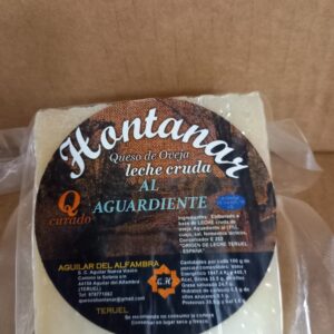 QUESO AL AGUARDIENTE HONTANAR