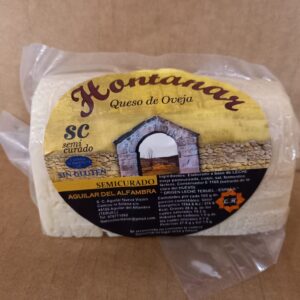 QUESO SEMICURADO PATAMULO HONTANAR